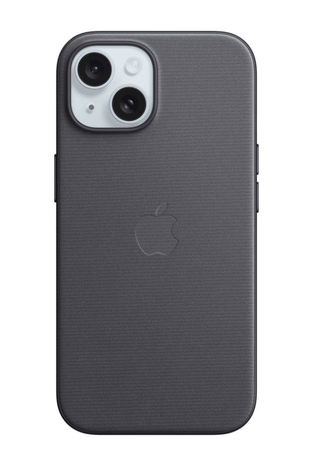 iPhone 15 FineWoven Case with MagSafe - Black